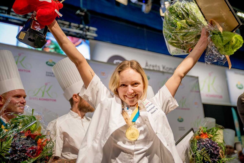 Årets Konditor 2019 Isabella Westergren ansök till årets konditor 2021 Sveba Dahlen