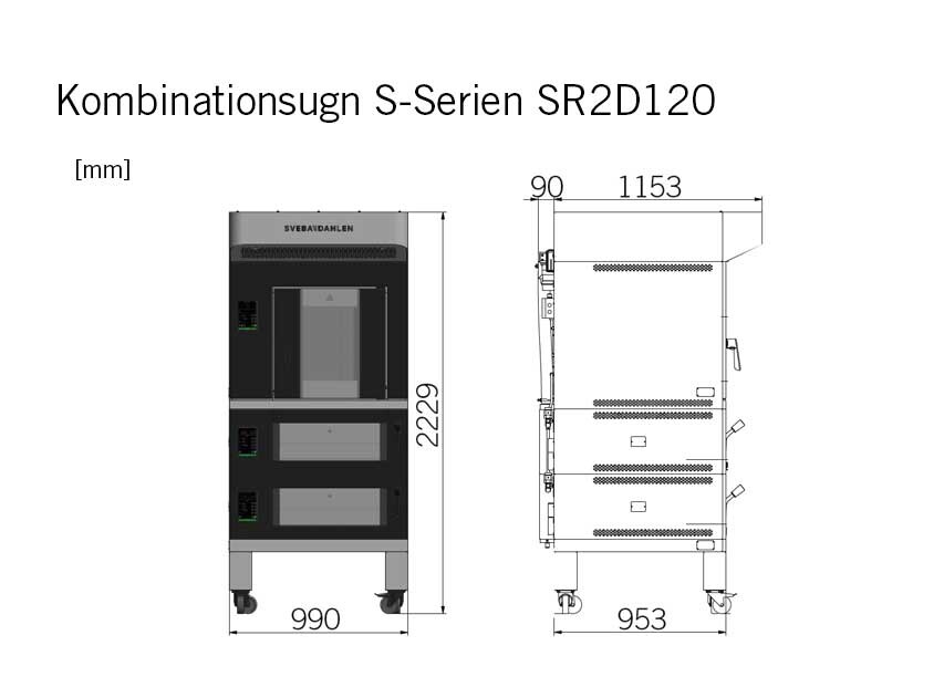 kombiugn ministickugn två däckugnar s-serien sveba dahlen