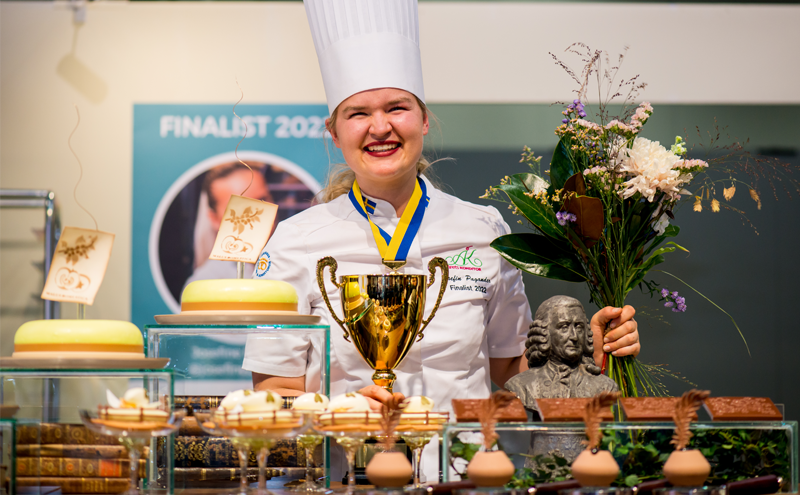 Årets konditor svensk mästare professionella konditorer 2022 josefine pagander sveba dahlen