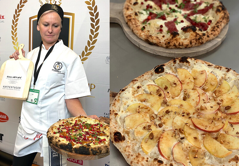 Sofie Loirendal Pizzakock Pizza Champion Cup Pizza Kaffestugan Sveba Dahlen