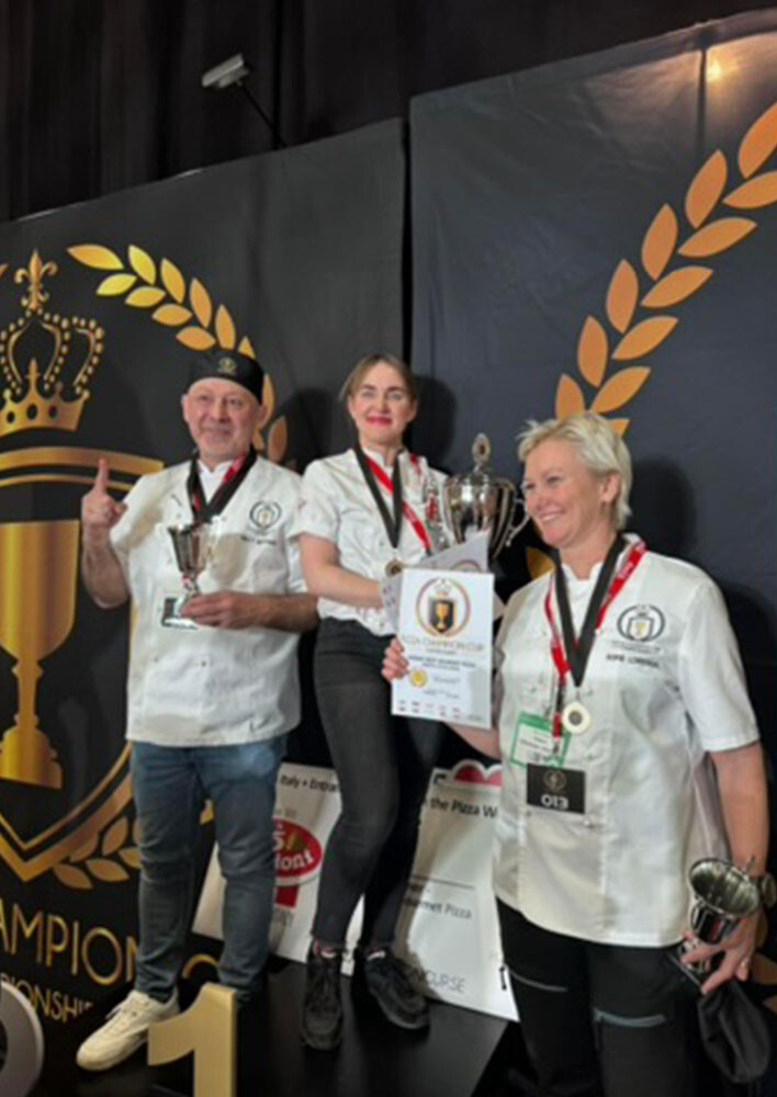 Medaljörer Pizza Champion Cup 2024 Sveba Dahlen