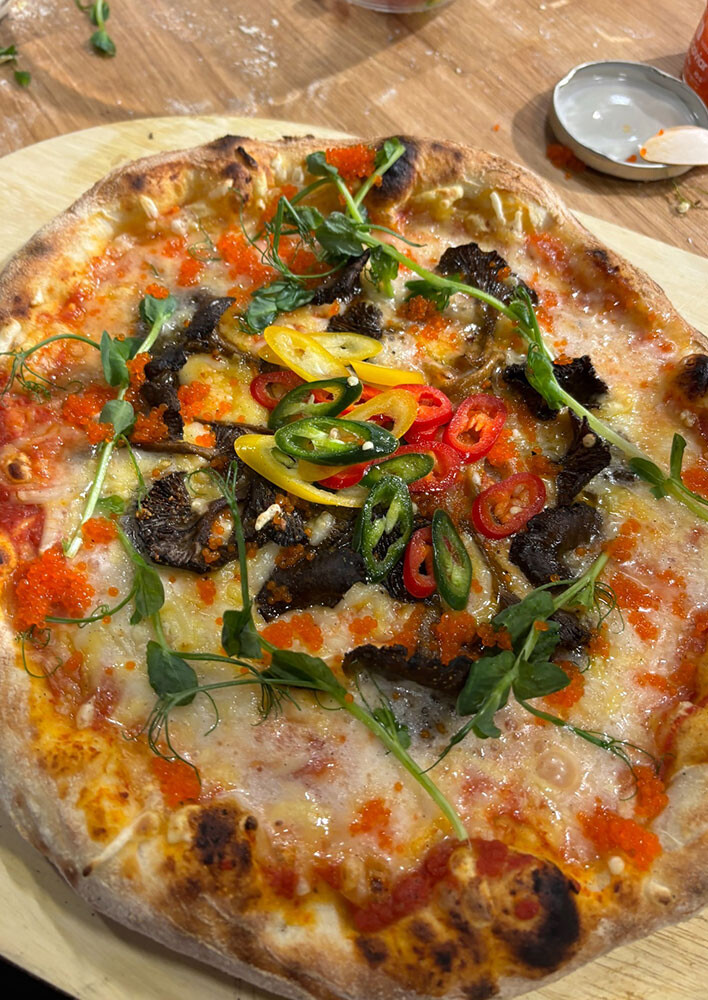 Pizza Champion Cup 2024 tävlingsbidrag pizza Sveba Dahlen PCC