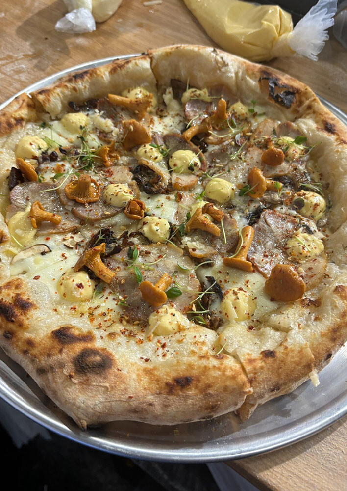 Pizza tävlingsbidrag PCC Pizza Champion Cup 2024 Sveba Dahlen
