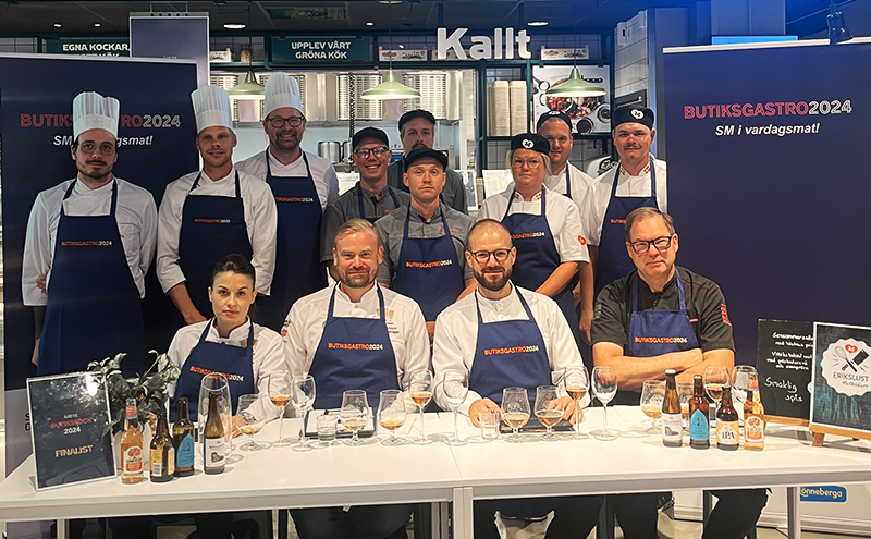 Butiksgastro 2024 Final Årets Butikskök Butikskock Sveba Dahlen