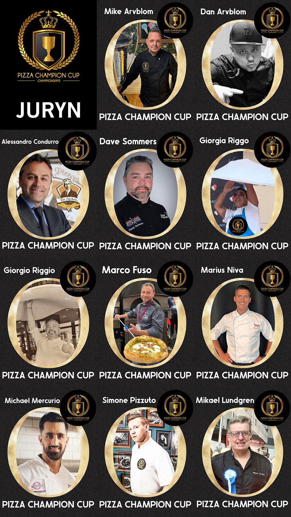 Pizza Champion Cup Norge Jury 2025 Sveba Dahlen