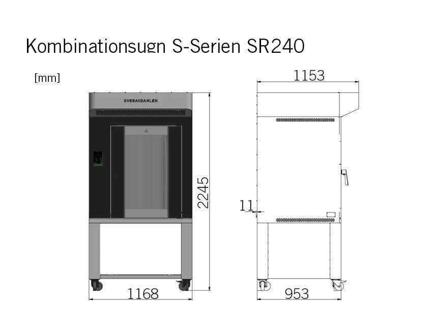 Kombinationsugn stor ministickugn bageri butiksbageri cafe konditori foodservice SR240 Sveba Dahlen