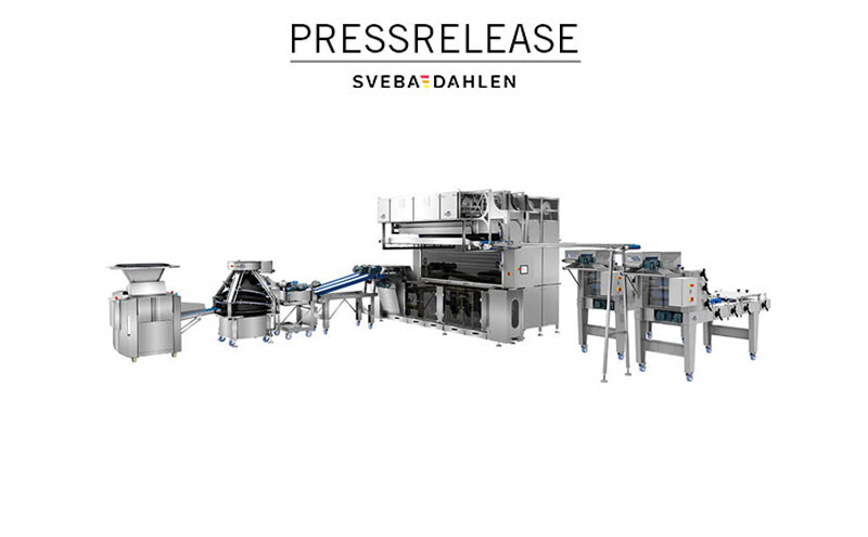 Brödlinje BL600 för industriell produktion Glimek Sveba Dahlen