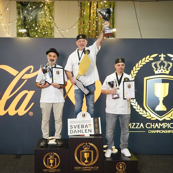 Wally Munteanu Vinnare Nordic Best Gourmet Pizza 2025 Sveba Dahlen