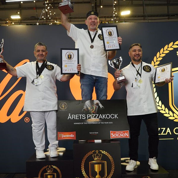 Wally Munteanu Vinnare Årets Pizza Kock SM 2025 Sveba Dahlen