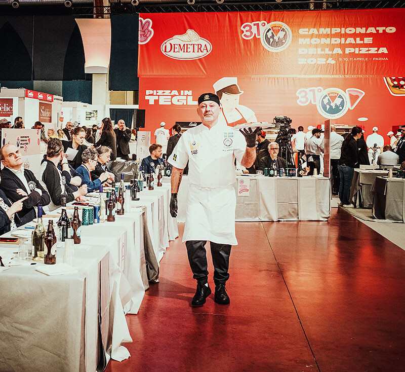 Wally Munteanu Campionato Mondiale Della Pizza 2024 Sveba Dahlen