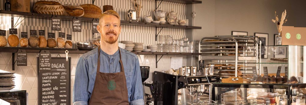 Bageri, restaurang, pizzeria, dagligvaruhandel finansiering utrustning sveba dahlen