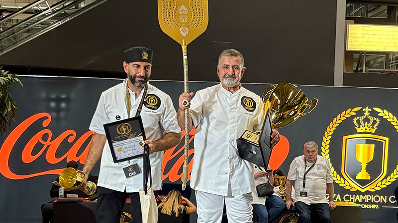 Zeki Hanouch Vinnare International Nordic Best of the Best Pizza Champion Chef 2026 Pizza Champion Cup Sveba Dahlen