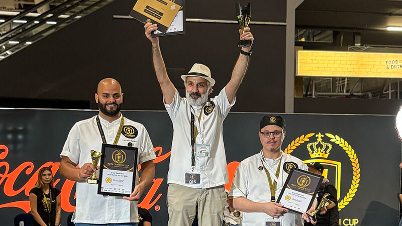 Raymond Hanna Vinnare Schär Gluten Free Pizza Chef of the Year 2026 Pizza Champion Cup Sveba Dahlen