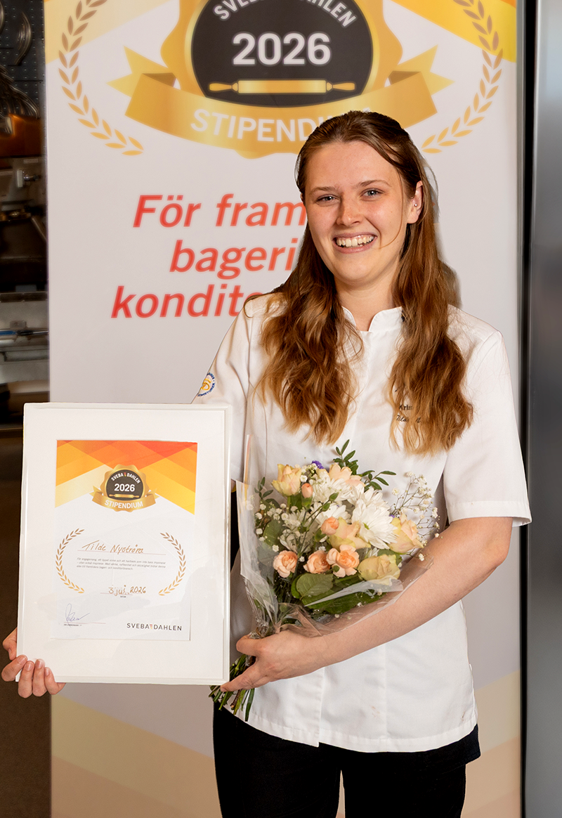 Sveba Dahlen Stipendium Stipendiater 2026 Pressrelease Tilde Nyström Kristianstad YH